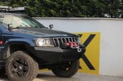 Jeep Grand Cherokee WJ AGF Mat Siyah Çelik Tampon